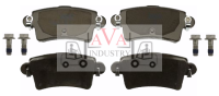 RGAXX100013 Комплект тормозных колодок Charlatte T135 EVO